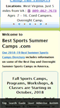 Mobile Screenshot of bestsportssummercamps.com
