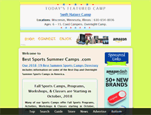 Tablet Screenshot of bestsportssummercamps.com